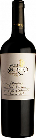 Valle Secreto Vineyards Winery First Edition Carmenère