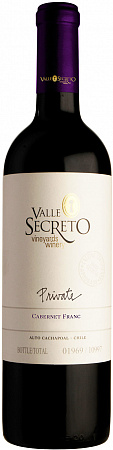 Valle Secreto Vineyards Winery Private Cabernet Franc