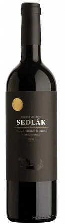 Vinařství Sedlák Rulandské modré, výběr z hroznů