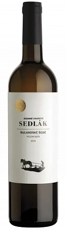 Vinařství Sedlák Rulandské šedé, pozdní sběr