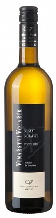 Vinařství Volařík Muškát moravský, kabinetní víno, Za Turoldem