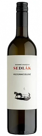 Vinařství Sedlák Veltlínské zelené, pozdní sběr
