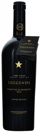  Vigneti del Salento Vigne Vecchie Gold Series Leggenda Primitivo di Manduria